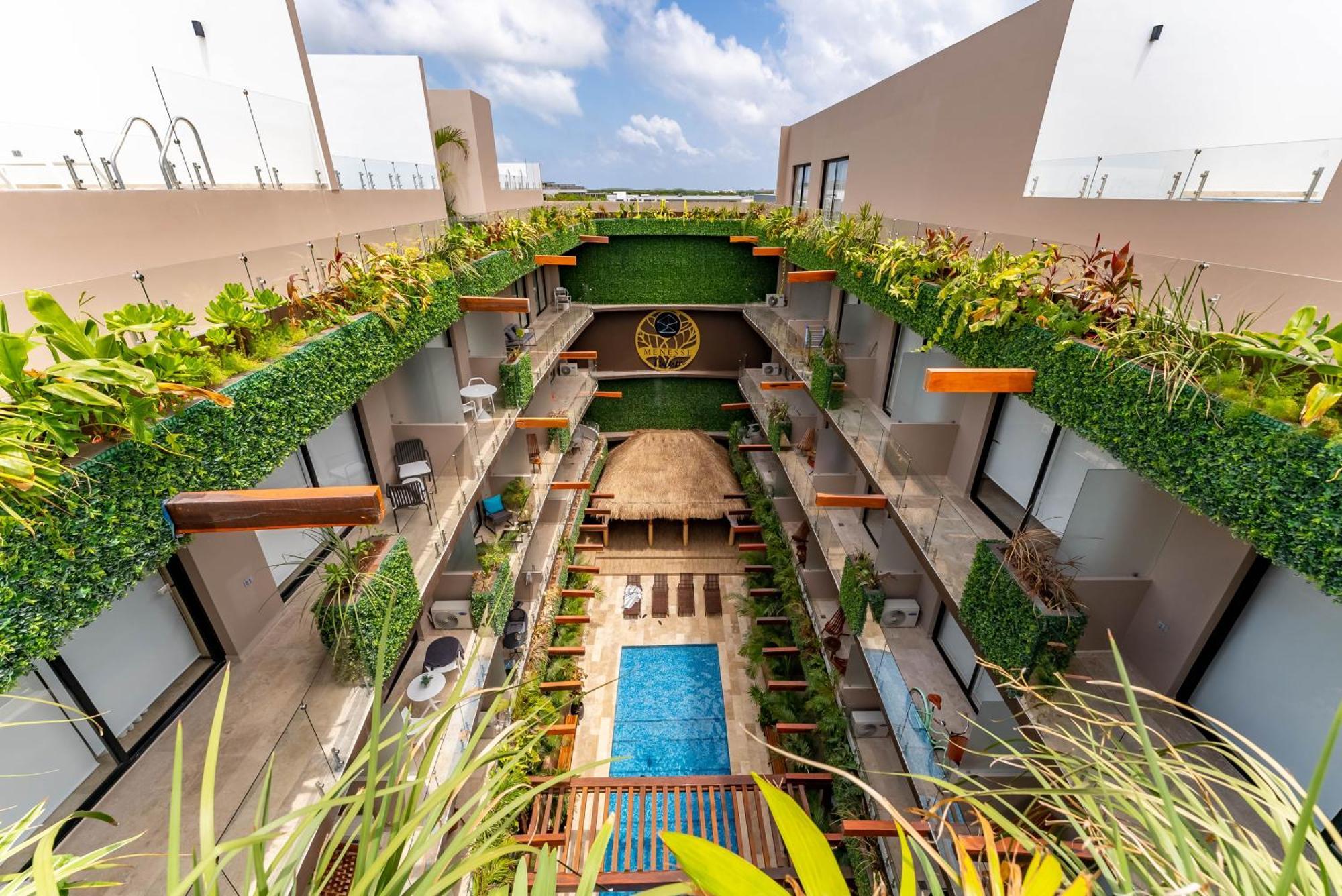 Menesse Apartments ตูลุม ภายนอก รูปภาพ